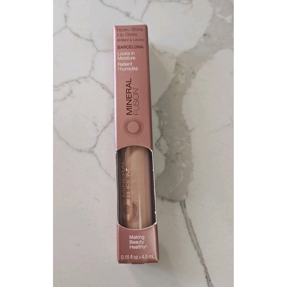 Mineral Fusion Hydro Shine‎ Lip Gloss Barcelona 0.15 fl. oz. Hydrating Plumping